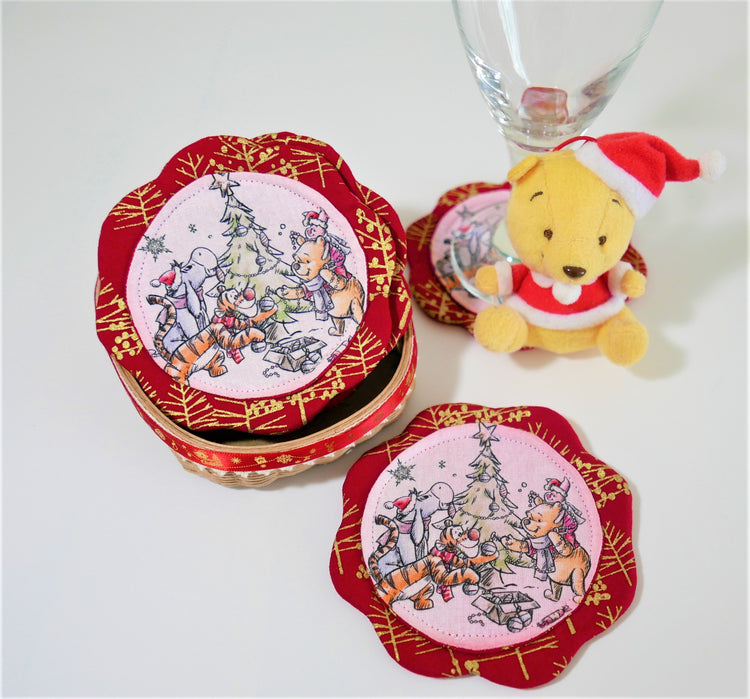 Flower Coaster (Christmas Winnie & Friends)