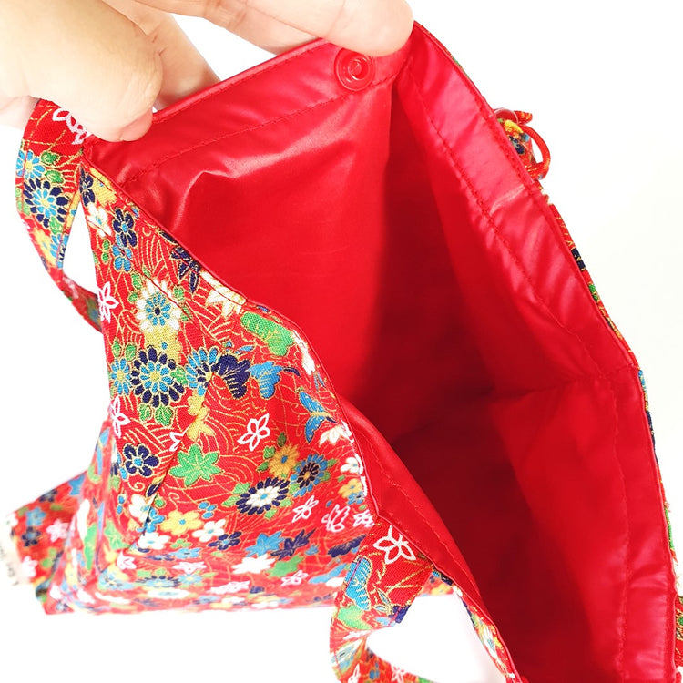 Petite Tote (Kimono Red)
